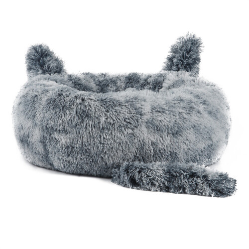 Soft Plush Pet Bed Rabbit Ears Tail Nest for Small-80 G style