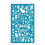 Silk Screen Stencils for Clay Easter Rabbit Silkscreen-SY164 1