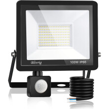 Innovative Lighting, Super Bright LED Flood Light With Motion Sensor, Easy To Install For Enhanced Motion Sensitivity, 100W, 6000K, Long Lifespan, Wea