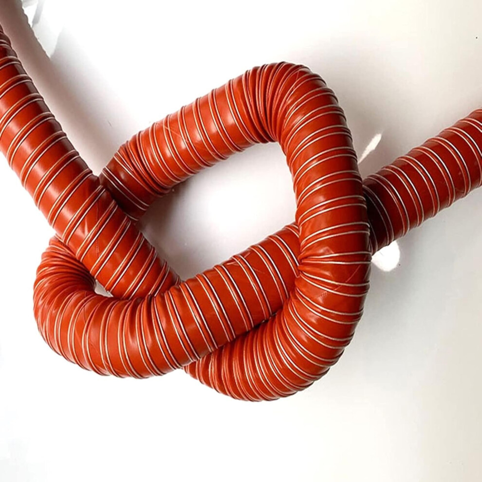 Flexible Fiberglass Dryer Vent Hose 4M 89Mm Temp Fire Retardant Hvac Exhaust Duct 9426802777505