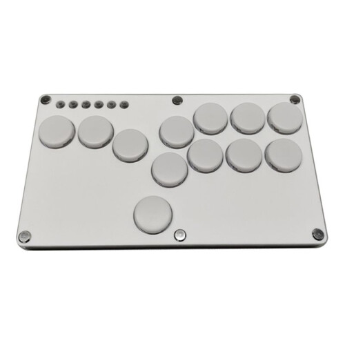 Flatbox Hitbox Arcade Fighting Game Encoder Controller Xinput/Dinput  Hitbox Console /PS3/PS4 White Key