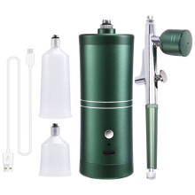 Airbrush Nail with Compressor Portable for Nail Art Painting Cake Decoration Steam Gun Spray Compressor