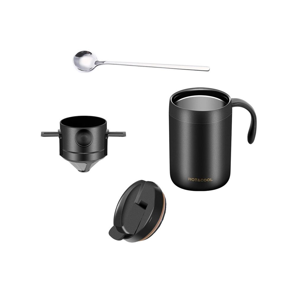 Hand-Washed Coffee Cup Hand-Washed Dripping Insulation Coffee Cup Portable Coffee Brewing Set 6134214666111