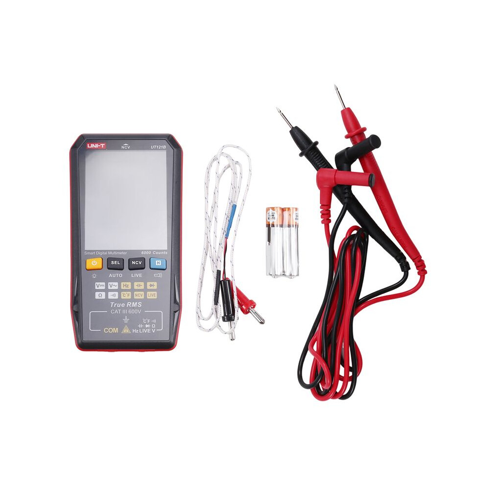 Uni-T Digital Multimeter Ac Dc Voltage Tester Multimeter True Rms Digital Capacitor Frequency Meter Ut121b 6132675185998