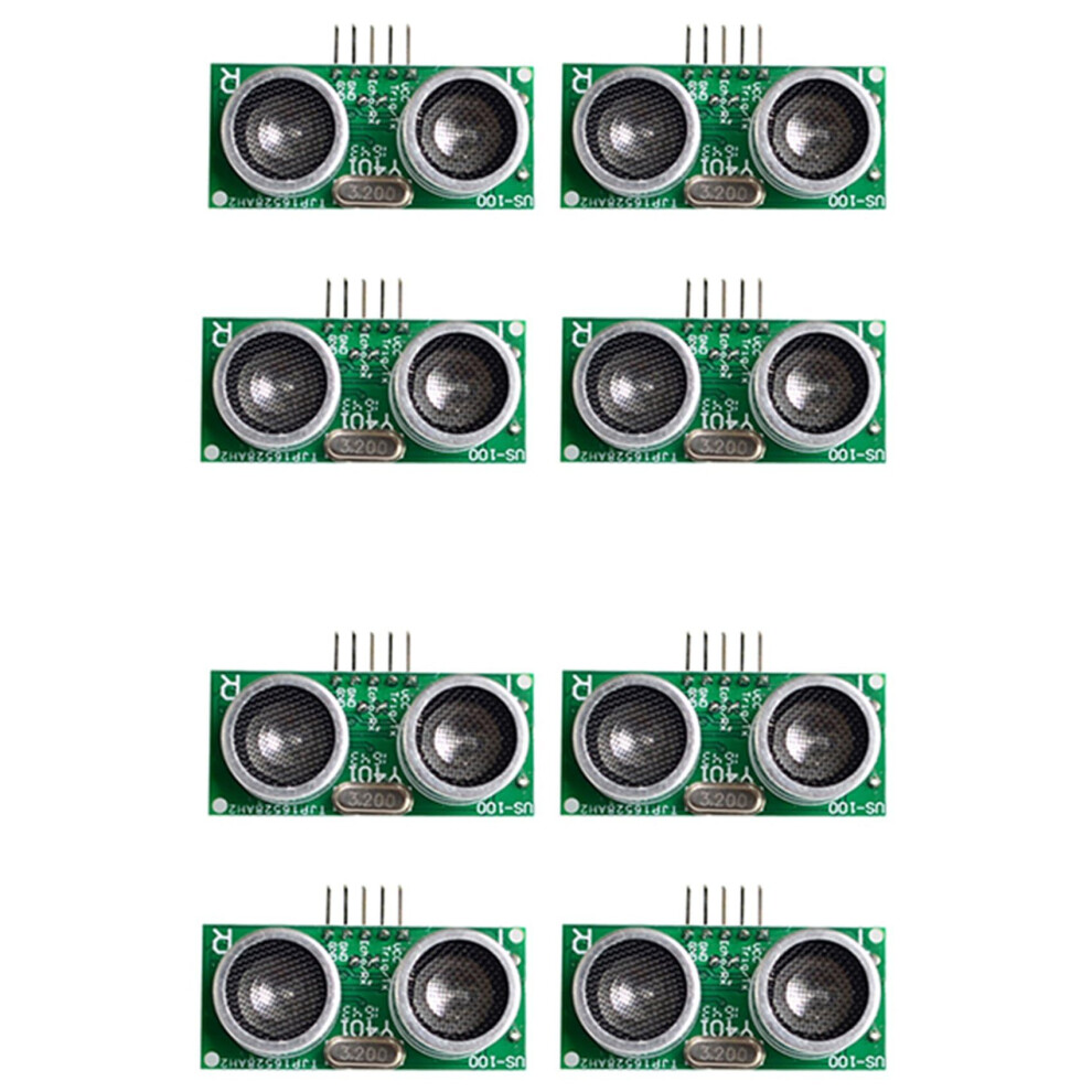 Us100 Ultrasonic Sensor Module Dc 2.4 V 5 V With Temperature Compensation Range Distance Pack Of 8 9001264842079