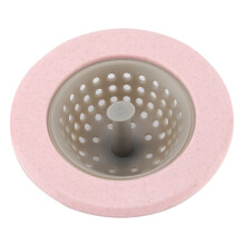 Crépine d'évier en silicone, conception anti-obstruction améliorée pour un drainage optimal, rebord de maintien pour une stabilité parfaite,