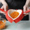 Manual Dumpling Mold Artifact Large Red Plastic Dumpling Mold Household Food Grade Dumpling Mold Clip 5