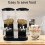 Multifunctional Cereal Dispenser,Single Control Storage Container for Kitchen Organization Household Food Storage Bottle 2