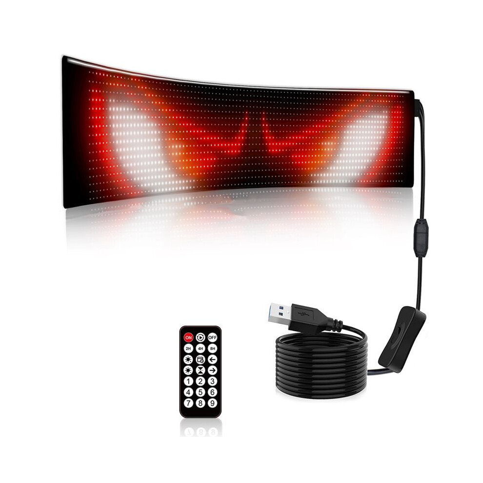 Rgb Led Matrix Pixel Screen Waterproof Diy Programmable Flexible Screen Bluetooth App Control For Car Shop Bar Light 6132555190746
