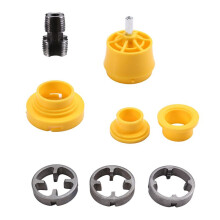 PVC Thread Maker Tool Pipe Threader Plumbing Tool Kit Pipe Threader Set 1/2in 3/4in 1in Dies Plastic Pipe Tap Die Set