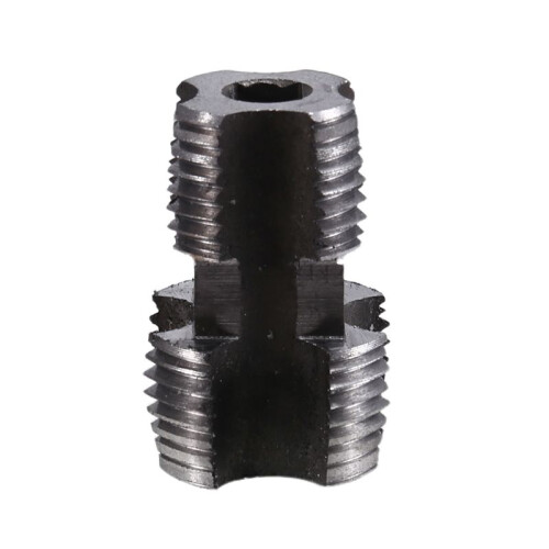 PVC Thread Maker Tool Pipe Threader Plumbing Tool Kit Pipe Threader Set 1/2in 3/4in 1in Dies Plastic Pipe Tap Die Set 2