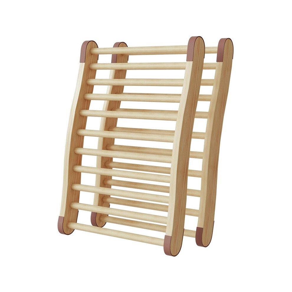 2 Pack Sauna Backrest Sauna Accessories, Sauna Backrest Wooden Sauna Backrests Slip-Resistant And Ergonomic S-Shape 6133283657464