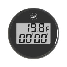 Water Bath Thermometer Small Floating Waterproof Ice Bath Thermometer with LCD Display Waterproof Cold Plunge