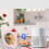 CD Player KC-718 Portable Multifunction CD VCD Stereo DVD Player Support CD  Speaker FM Radio USB Drive EU Plug 6