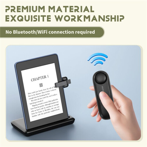 New Remote Control Page Turner Camera Camcorder Remote Control Extenders for  Paperwhite Oasis Kobo Ereaders 2