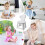 Step Stool for Kids Dinosaur Foldable Step Stool with Back Support  Furniture Home Shoe Changing Chair 1