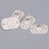 12 Pcs Self Adhesive  Caster Wheels 360 Smooth Rotation Universal Roller for Small Appliances Speaker 2