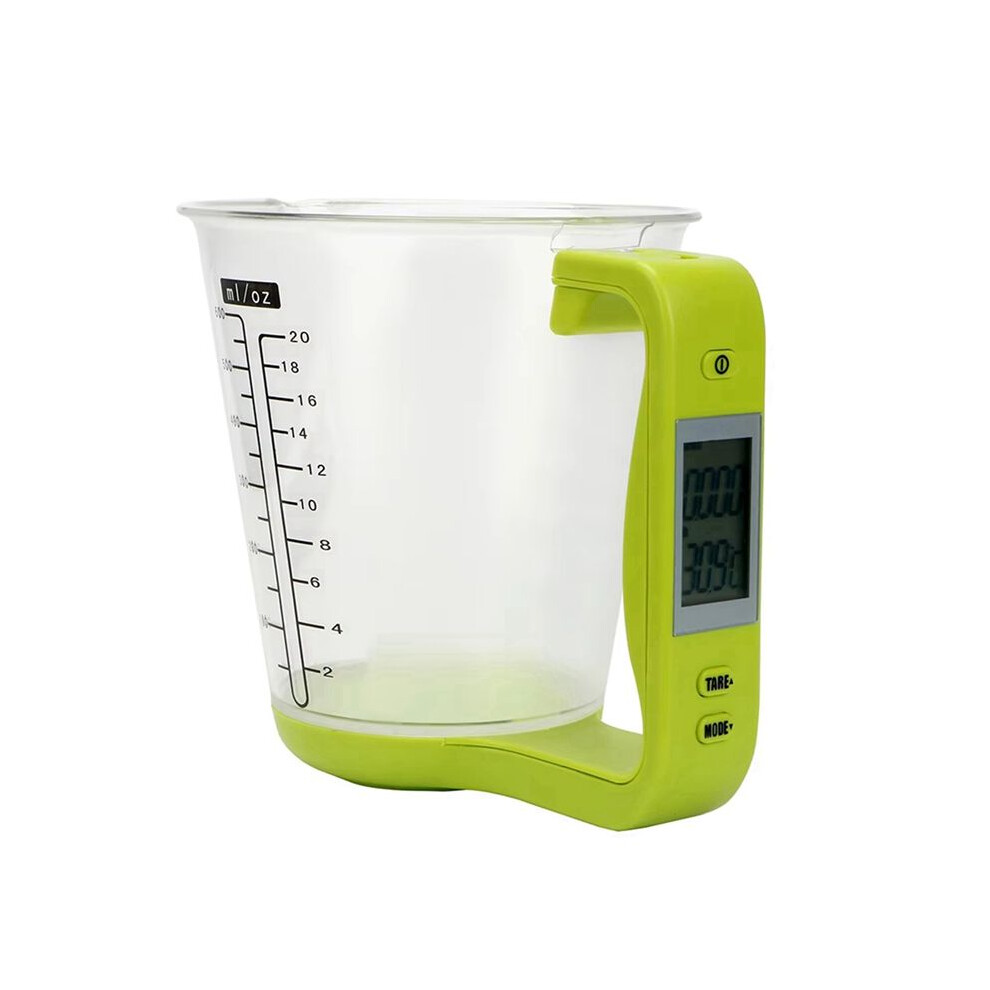 Kitchen Scale Digital Measuring Cup Scale Electronic Temperature Measuring Cup Kettle Scale Beaker With Lcd Display 6133443839884