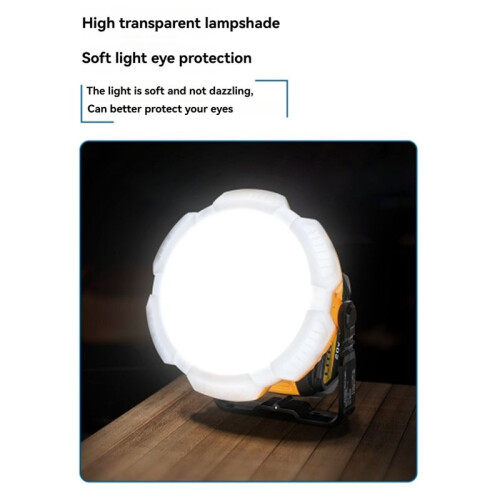 24W 2400LM LED Work Light Portable with Hook for  18V Batteries for 2