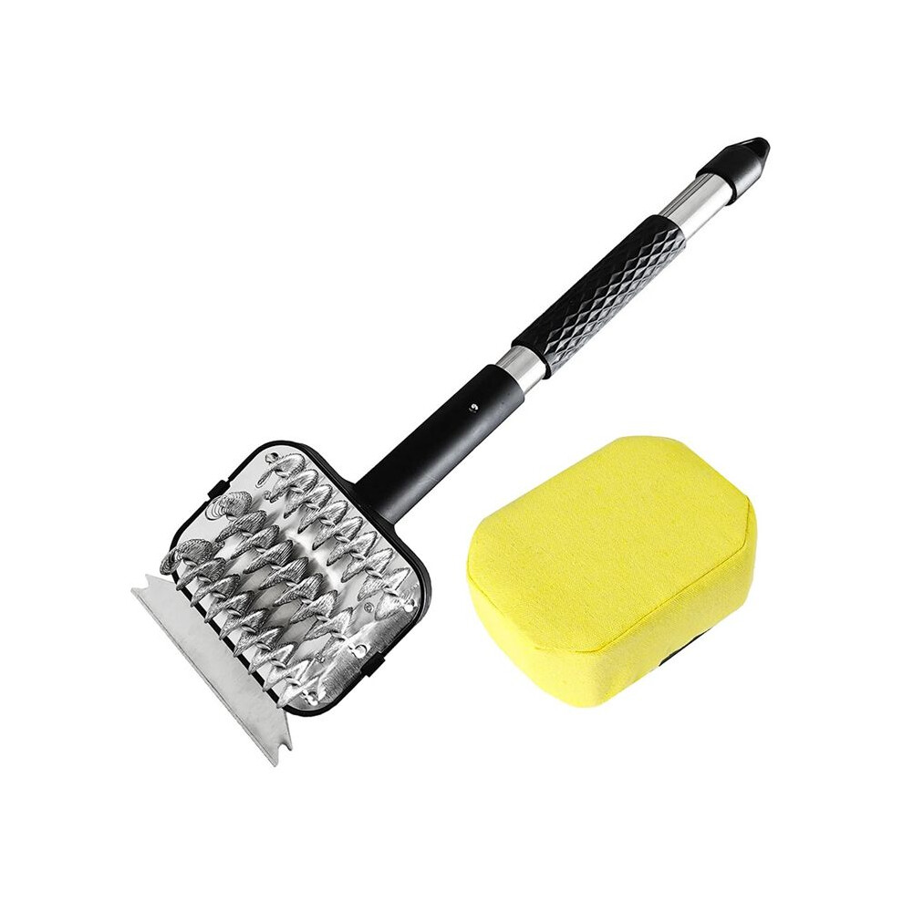 Grill Brush Grill Cleaning Brush Bristle Free Replaceable Heads Scraper Brush Safe Bbq Brush For Outdoor Cleaner Brush 6133443885461