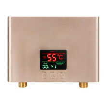 220V Instant Water Heater 5500W Wall-Mounted Electric Heaters for Bathroom Hot Water Shower and Home Kitchen Heating