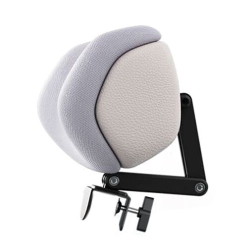 Adjustable Memory Foam Headrest-Ergonomic Neck Support Pillow with Flexible Height and Angle,