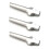 3pcs Stainless Steel Chestnut Peeler Tool Set - Nut Cracker with Blade for Home Use 1