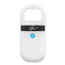 Handheld 134.2KHz Animal RFID Reader Pet Cat Dog Micro-Type Chip Scanner FDX-B Glass Chip USB/ Tag Reader