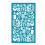 Silk Screen Stencils for Clay Easter Rabbit Silkscreen-SY161 1