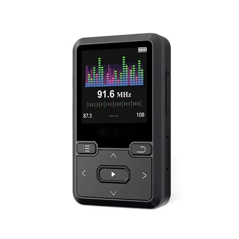 Mini Back Clip 32Gb Lossless Sound Mp3 Player With Bt 5.0,Pedometer Fm Radio, New Design Mini 1.44 Inch Music Player 6132924388644