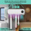 Toothbrush Sterilizer Hot Air Drying Timed Sterilization Toothbrush Sterilizer Box Punch-Free Clock Display 4