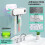 Toothbrush Sterilizer Hot Air Drying Timed Sterilization Toothbrush Sterilizer Box Punch-Free Clock Display 5