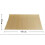 (60cmx40cm, coffee) 10pcs Reusable Nonstick Baking High Temperature Resistant Teflon Baking And Cookie Sheets Paper 1