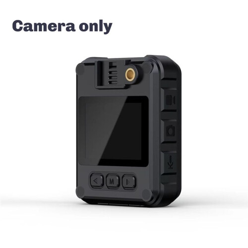 4K  Camera Law Enforcement Recorder WIFI Camera with High-Definition Screen  Bodycam Bundle: Only Cam 1