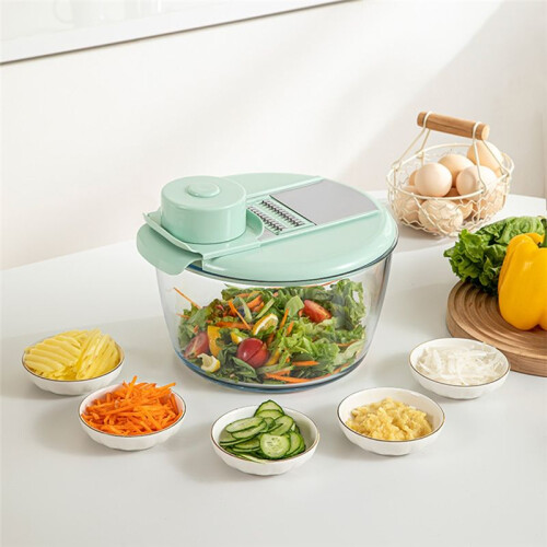 High Temperature Vegetable Dehydrator Multi-Function Grater Fruit and Vegetable Drain Basket Kitchen Sink Milky White 2