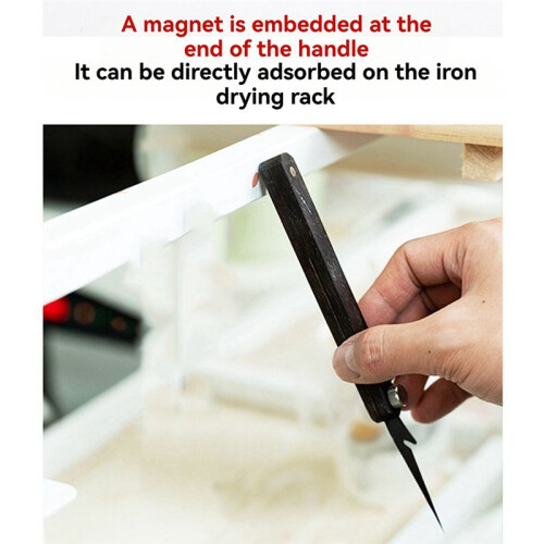 Portable Student Ceramic Knife-Multifunctional DIY Ceramic Tool,Texture Punching & Cutting Knife, 1