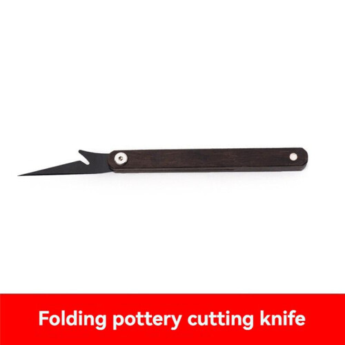 Portable Student Ceramic Knife-Multifunctional DIY Ceramic Tool,Texture Punching & Cutting Knife, 2