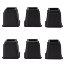 6 Stück Betterhöhungen, 12,7 cm hoch, quadratisch,