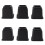 6 Stück Betterhöhungen, 12,7 cm hoch, quadratisch, 1