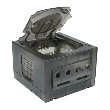 Replacement Shell Case for  Gamecube NGC DOL-001 and DOL-101 Video Game Consoles Games Accessories,B