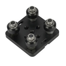 V-Slot Gantry Plate Set 2020 Aluminum Profiles, Special Slide Plate with Pulley for 3D Printer Parts