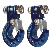 Gancho de reboque compacto para carro de escalada RC 1/10, corda de reboque de metal de alta qualidade que garante resistência e versatilidade em