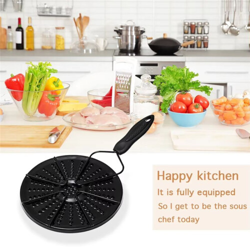 Kitchen Gas Stove Heat Diffuser Plate, Reducer Flame Guard Simmer Ring, Cooking Heat Distributor for Even Heating 1
