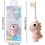 Children's manual toothbrush, safe, soft bristles, dinosaur theme, 1 piece 4