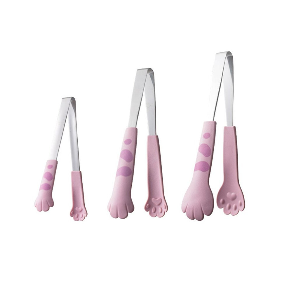 Cat Claw Shaped Food Clips Cute Cartoon Meal Clips Barbecue Clips Sandwich Bread Baking Clips Kitchen Gadgets Pink 6131407725044