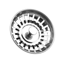 Filtre d'évier de cuisine facile à installer, taille universelle, en acier inoxydable assurant une filtration rapide et une résistance à la