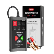 Verpolungsschutzgerät für 12-V-Batterien, schneller und präziser Innenwiderstandstester, tragbares und praktisches Batteriediagnosegerät mit Co