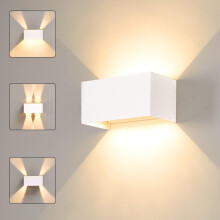 Elegante applique a LED per esigenze di illuminazione dinamica, impermeabile IP65 per la durata all'esterno, facile installazione per una