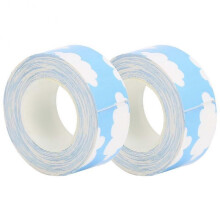 2 Packs Print Label Tape for KINGJIM TEPRA LR5C Labeler Thermal Paper Office Supplies (EQT020)
