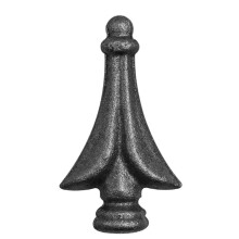 Decorative Tips Pack of 10 Fence Decoration Fence Spikes Decorative Element Metal Tip (8045 mm 40.055/10 Pieces)